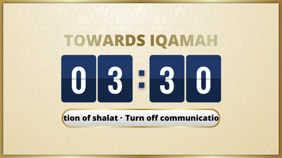 Iqamah Layout 2